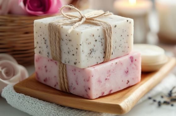Recette pour un savon exfoliant fait maison